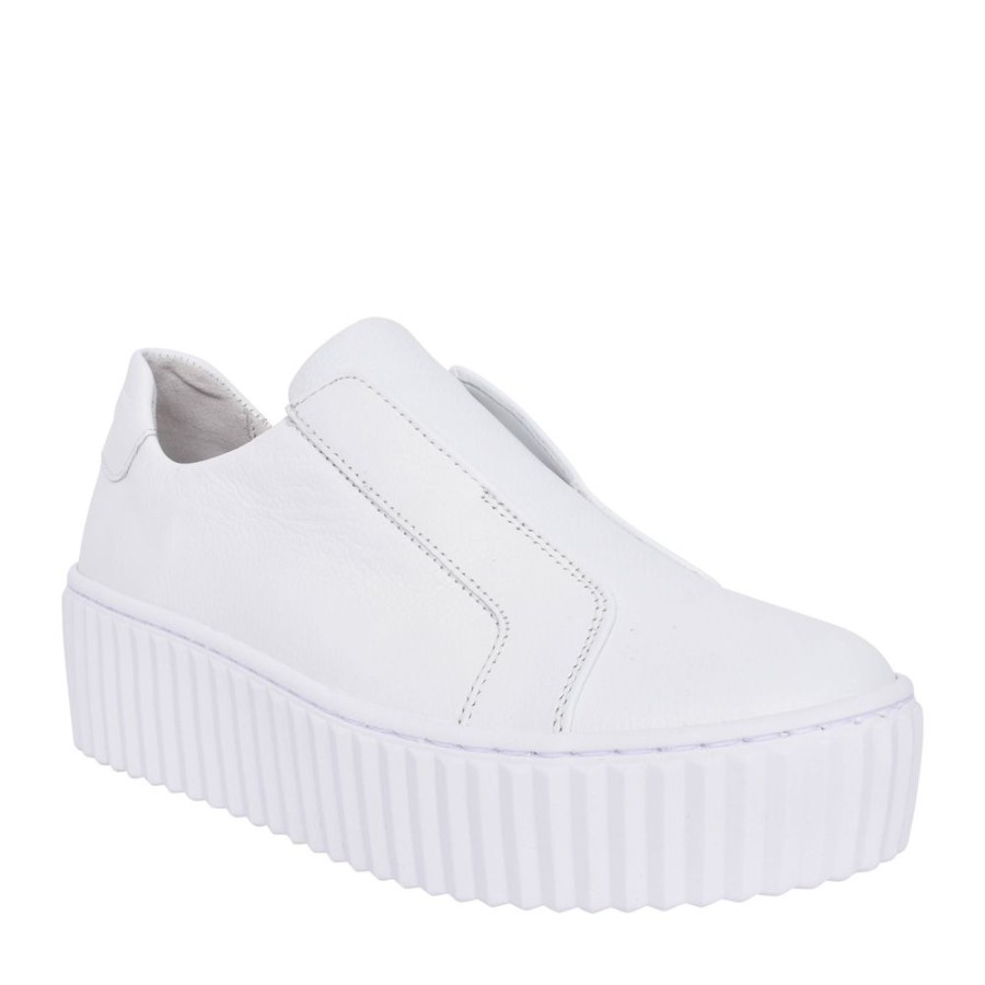Ladies GABOR | Ladies Debra 23.205 Platform Trainer In White