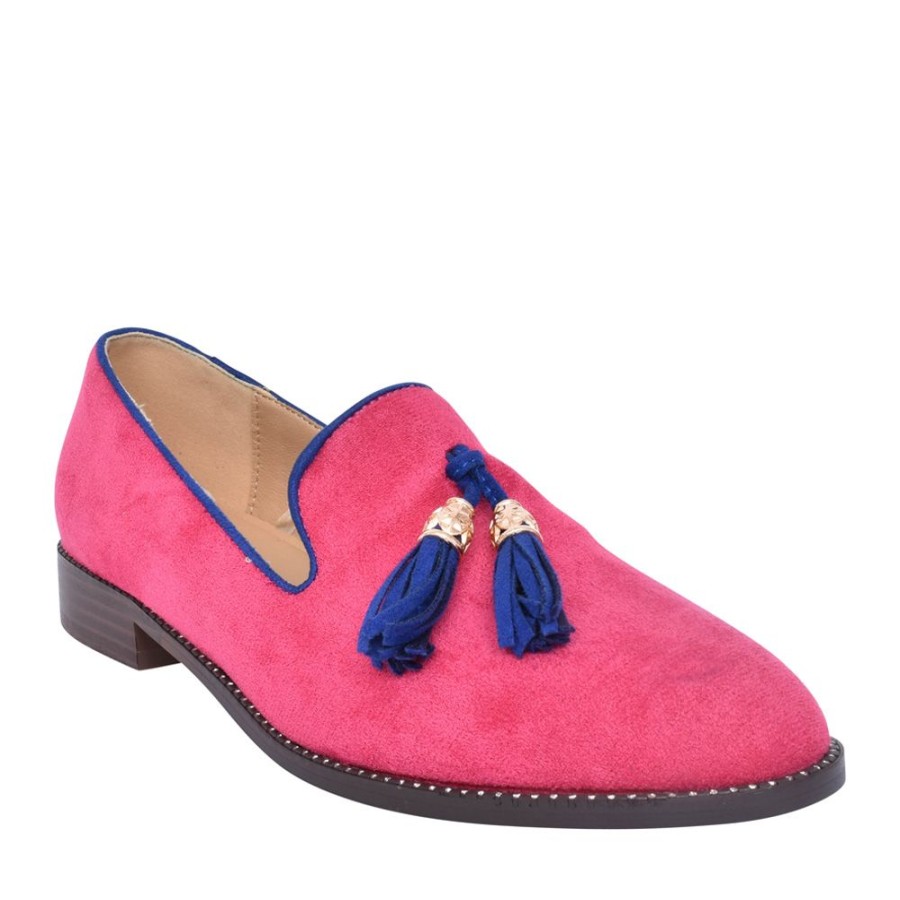 Ladies DANCING MATILDA | Ladies Trapeze 003 Slip-On Shoe In Hot Pink
