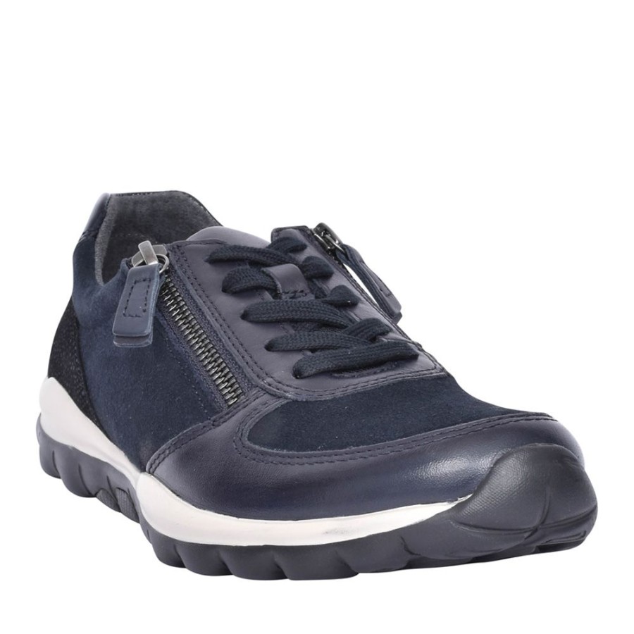 Ladies GABOR | Ladies 968 Fantastic Trainer In Navy