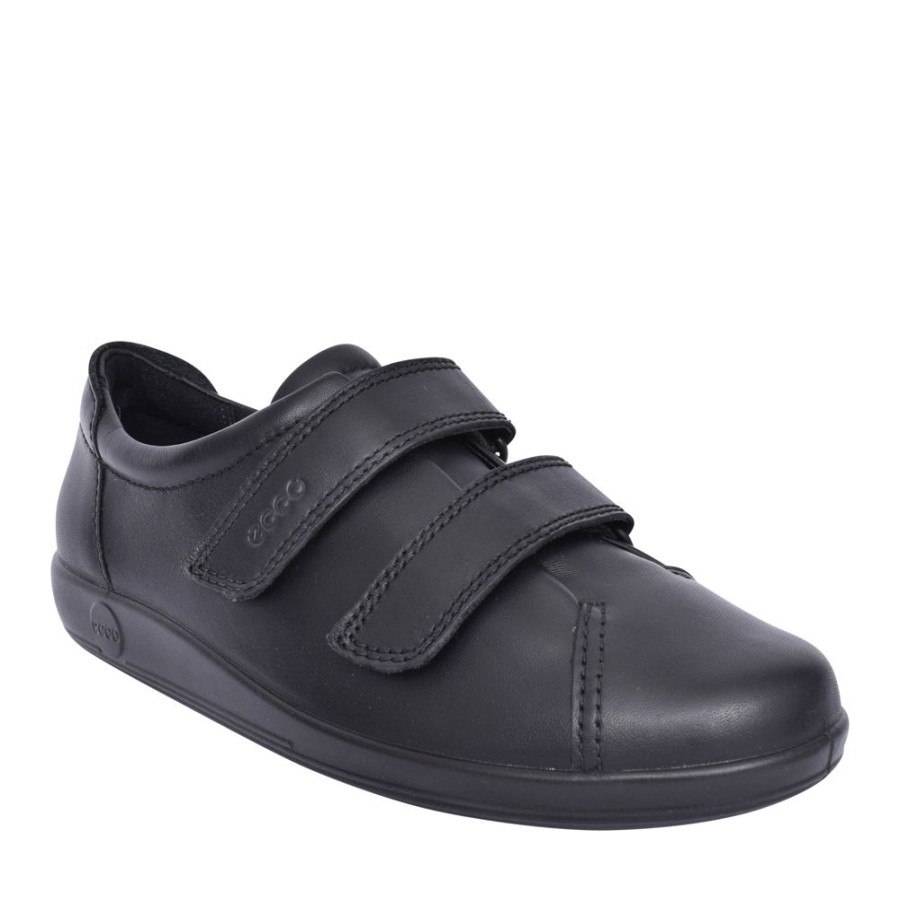 Ladies ECCO | Ladies 206513 Soft 2.0 Trainer In Black