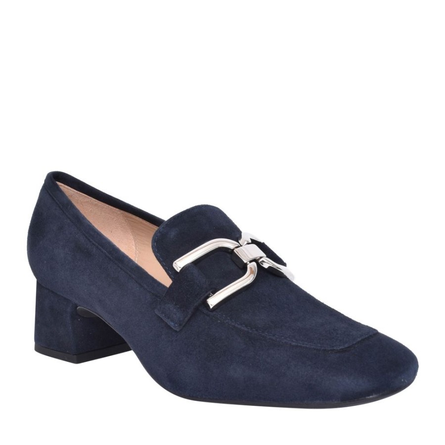 Ladies UNISA | Ladies Losie Low Heel Loafer In Navy