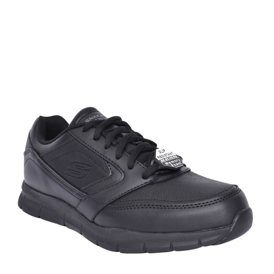 Ladies SKECHERS | Ladies 77235Ec Nampa Trainer In Black