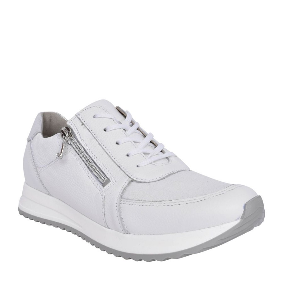 Ladies WALDLAUFER | Ladies 752H02 H-Vicky Trainer In White