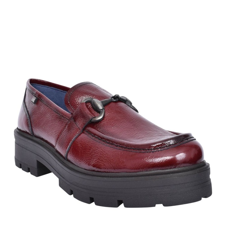 Ladies DORKING BY FLUCHOS | Ladies Norte D8978 Slip-On Shoe In Wine