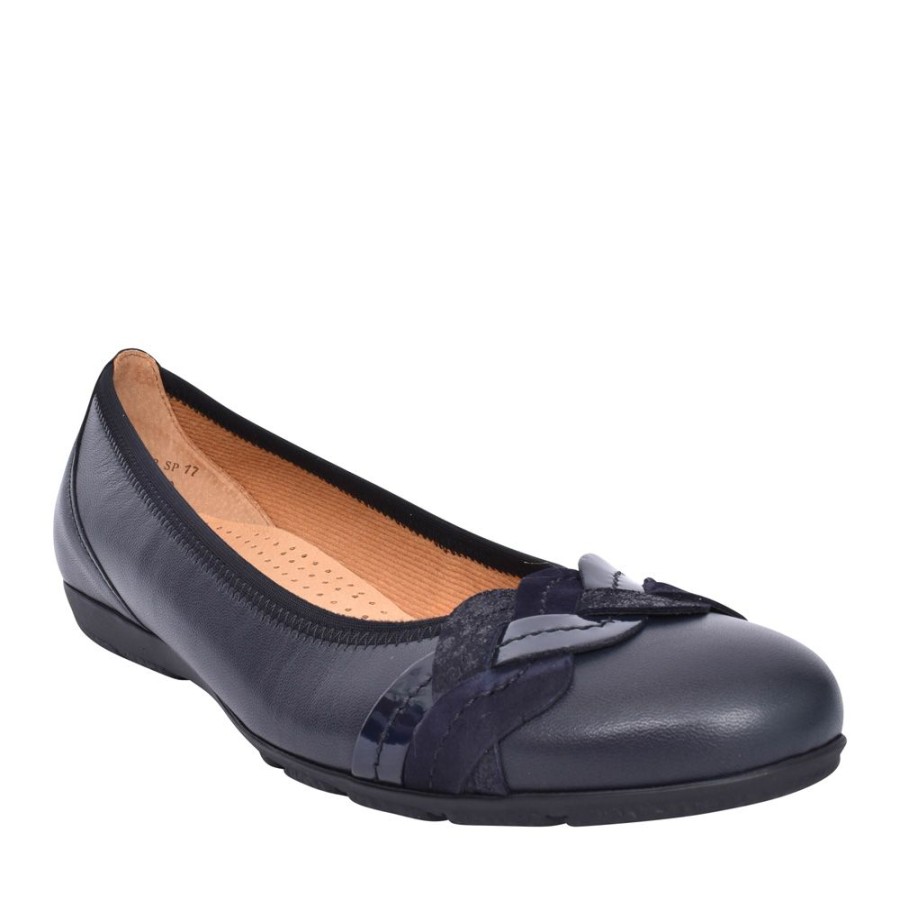 Ladies GABOR | Ladies 44.160 Redhill Pump In Navy