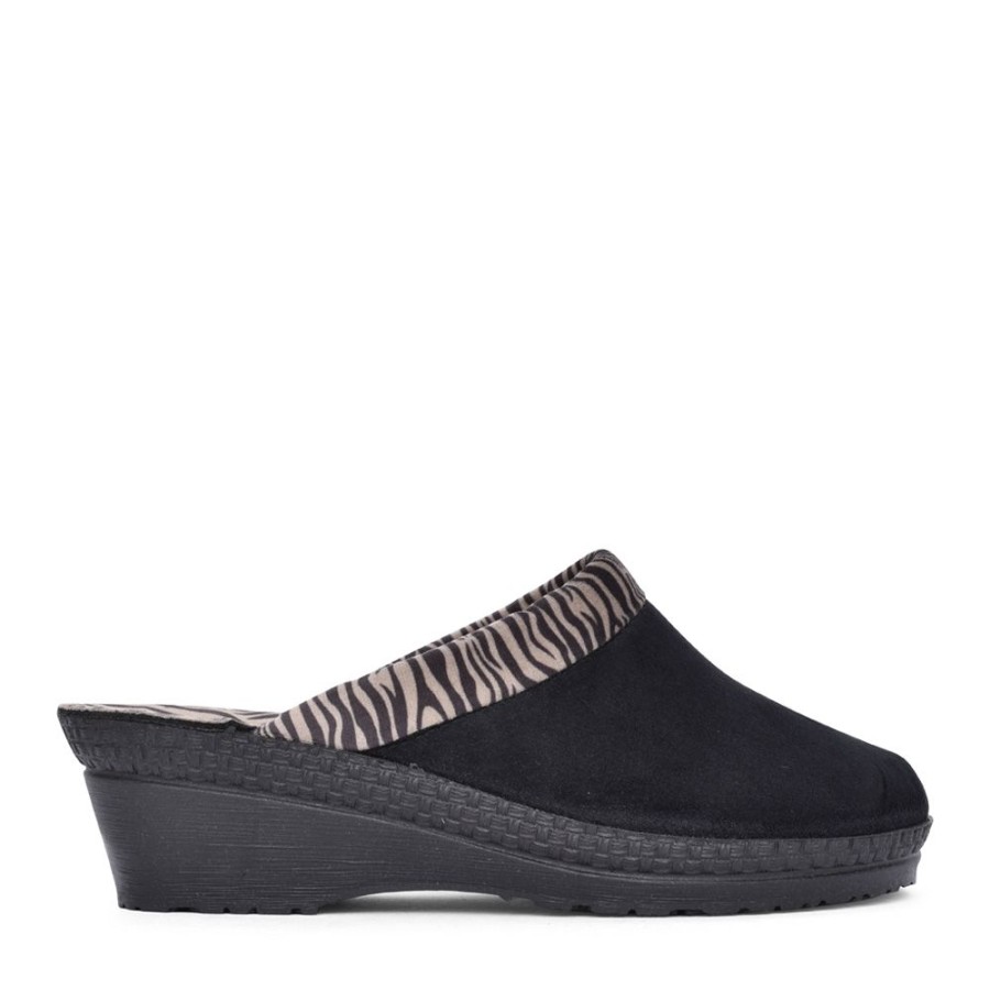 Ladies ROHDE | Ladies 2465 Neustadt Mule Slipper In Black