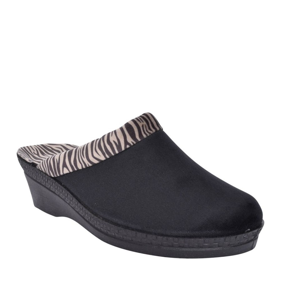 Ladies ROHDE | Ladies 2465 Neustadt Mule Slipper In Black
