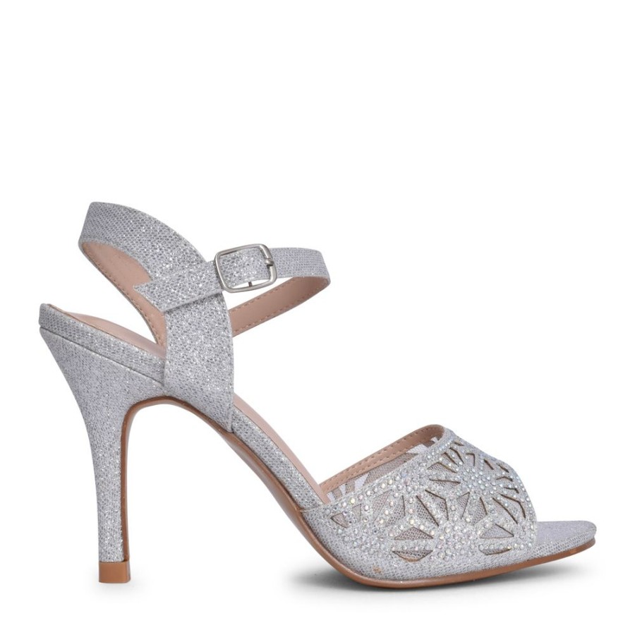 Ladies SORENTO | Ladies Applewood Dress Sandal In Silver