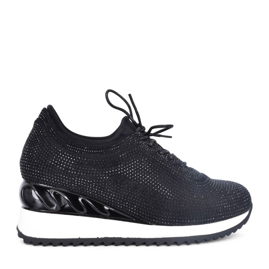Ladies UNA HEALY | Ladies The Climb Wedge Trainer In Black