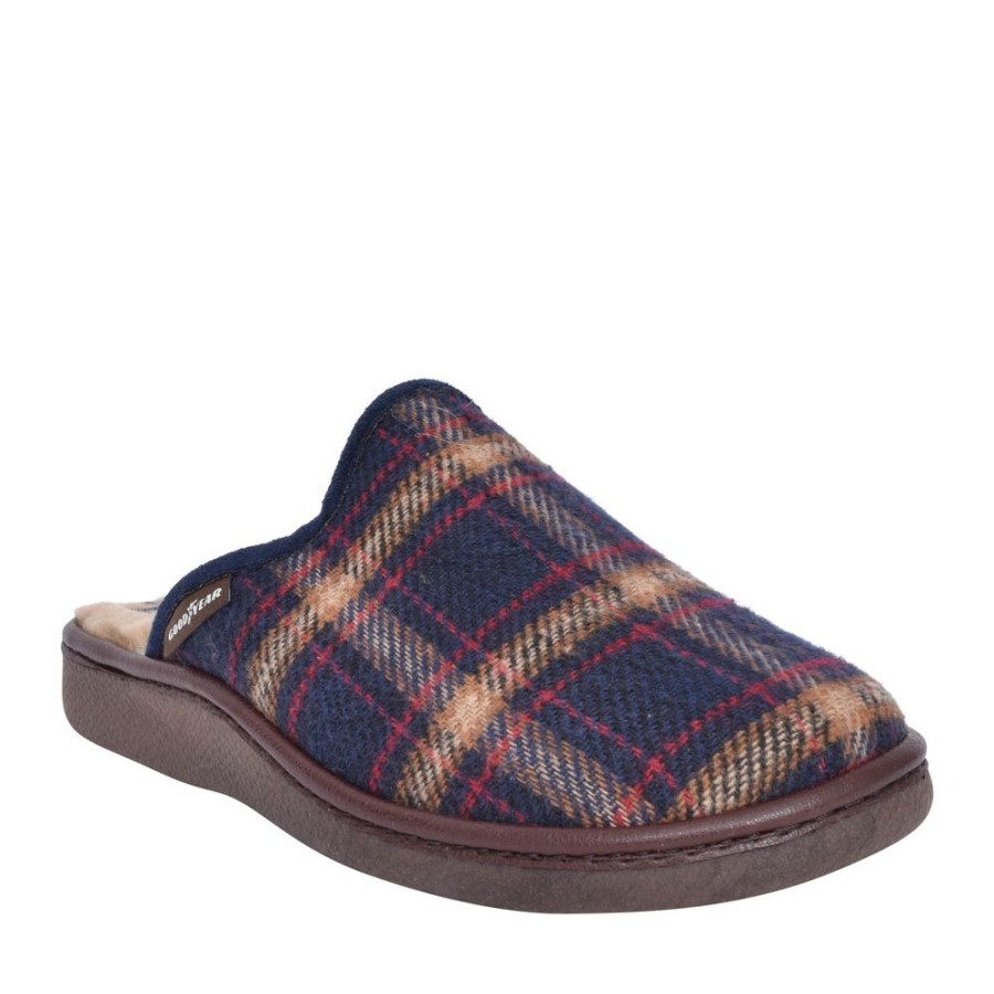Mens GOODYEAR | Mens Frank Kmg023 Mule Slipper In Blue