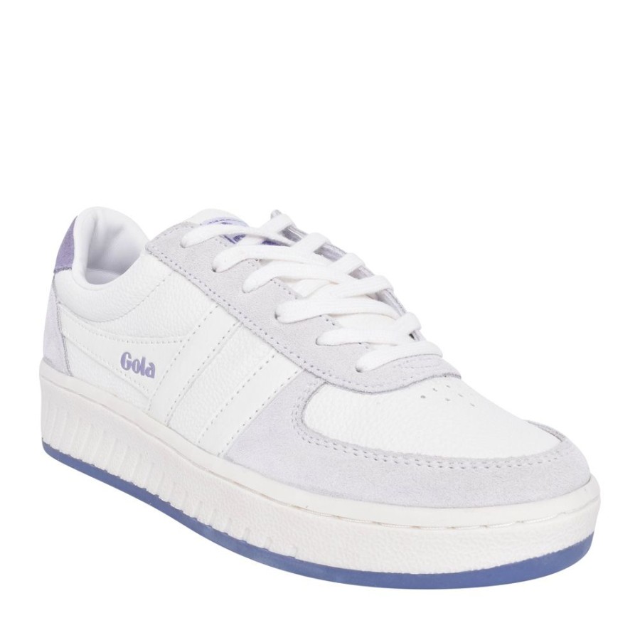 Ladies GOLA | Ladies Clb513 Grandslam 88 Laced Trainer In Lavender