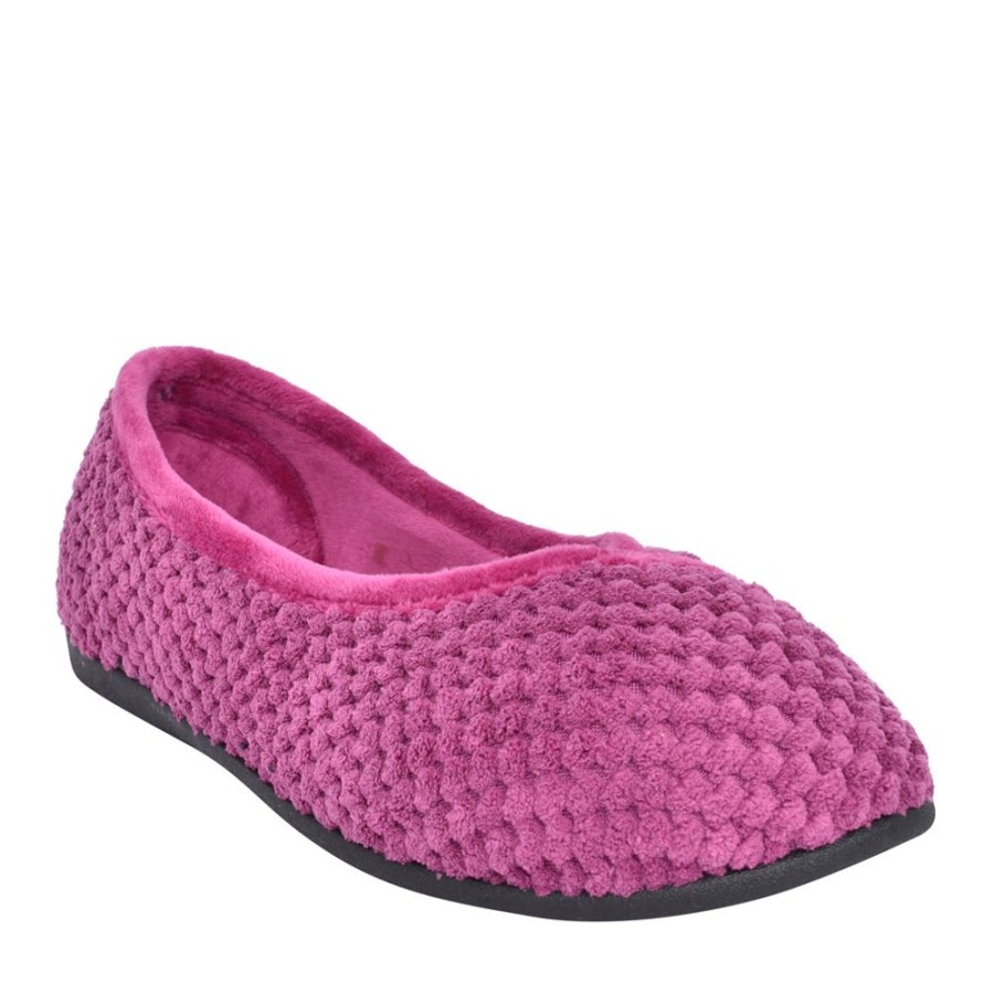 Ladies PADDERS | Ladies Savannah Pump Slipper In Wine