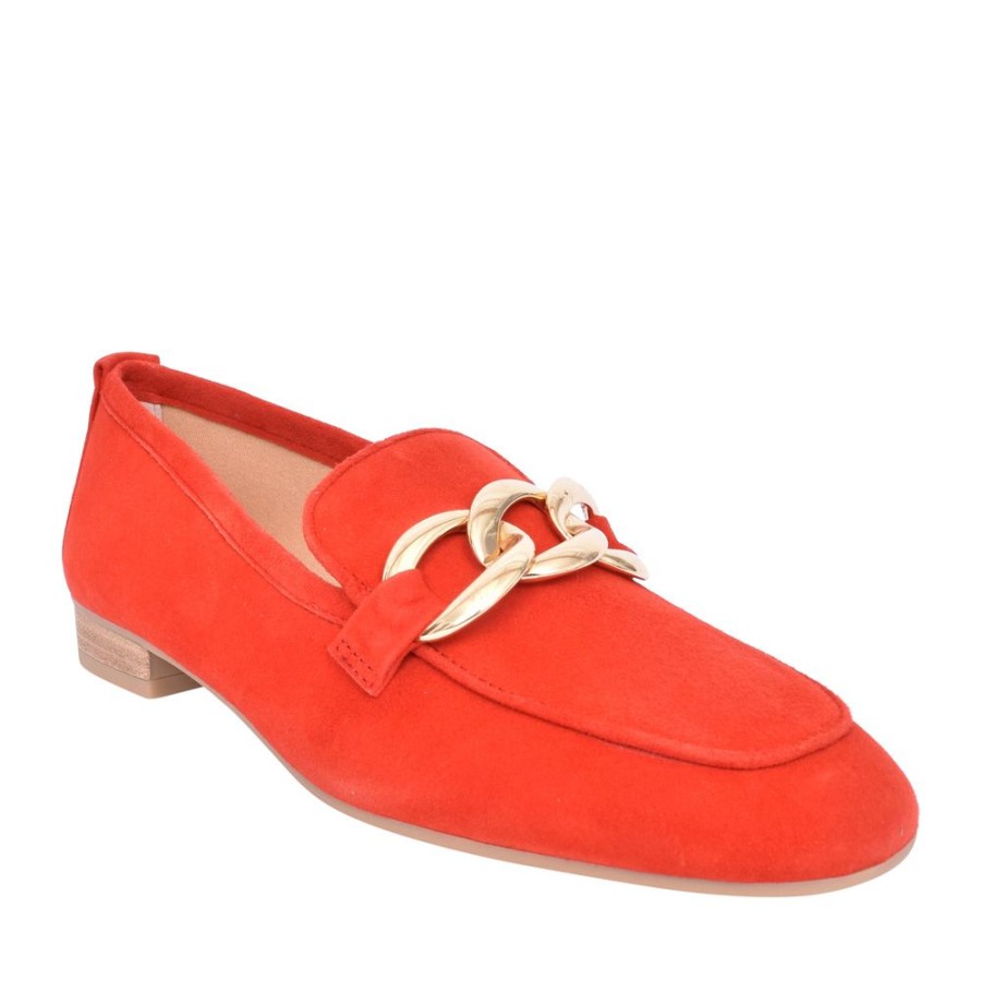 Ladies UNISA | Ladies Buyo-Ks Slip On Loafer In Red