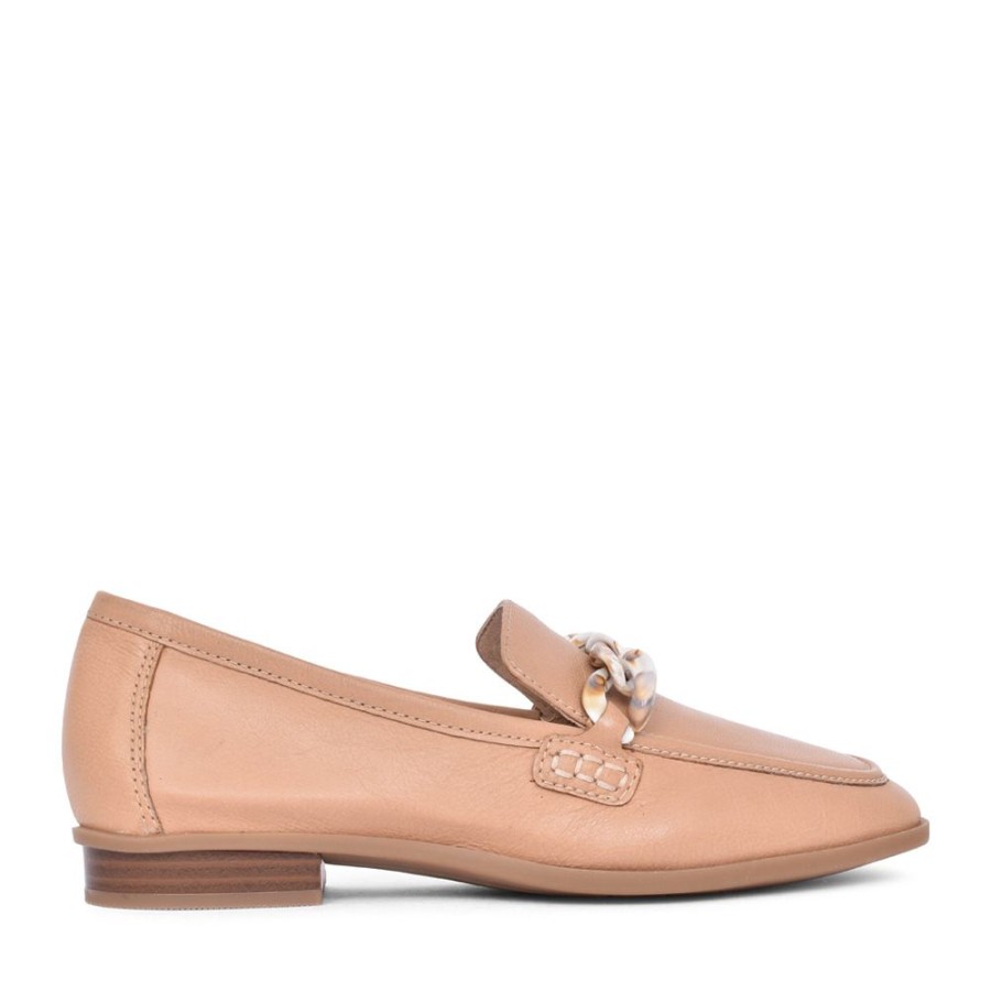 Ladies CLARKS | Ladies Sarafyna Iris Leather D-Fit Loafer In Caramel