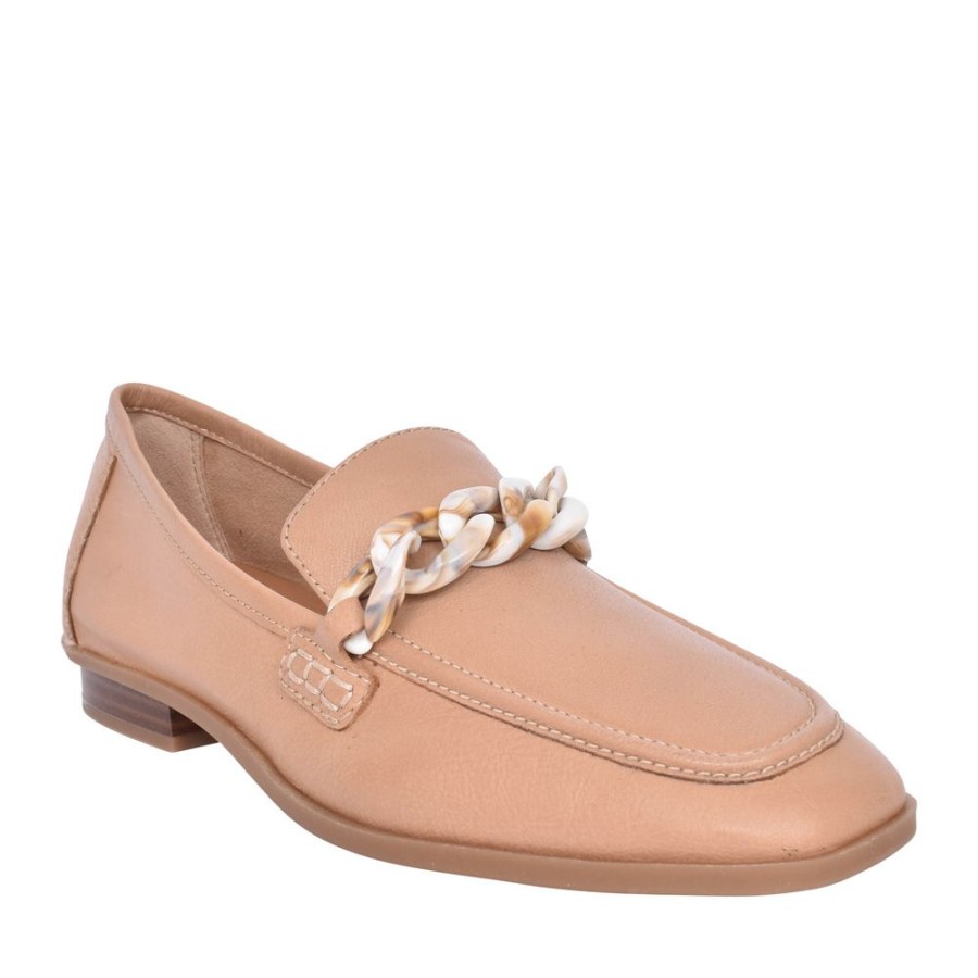 Ladies CLARKS | Ladies Sarafyna Iris Leather D-Fit Loafer In Caramel