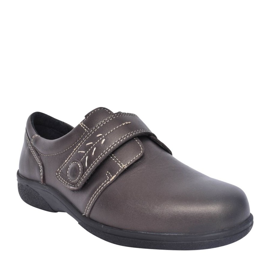 Ladies EASY B | Ladies Rory 2V Velcro Shoe In Bronze