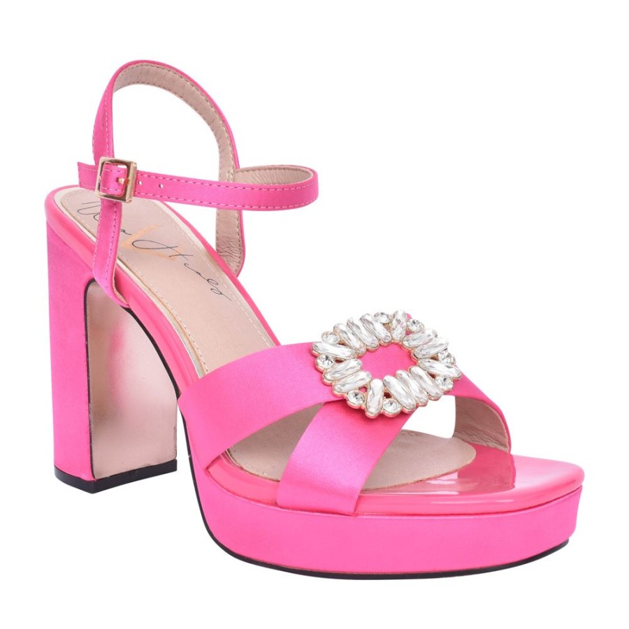 Ladies UNA HEALY | Ladies Feels So Right Block Heel Sandal In Pink