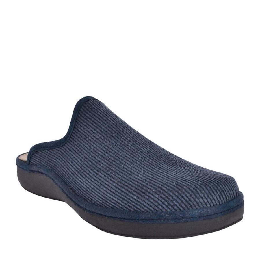 Mens PADDERS | Mens Chester Slipper In Blue