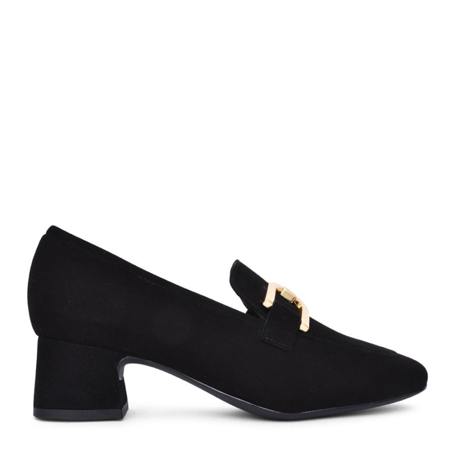 Ladies UNISA | Ladies Losie Low Heel Loafer In Black