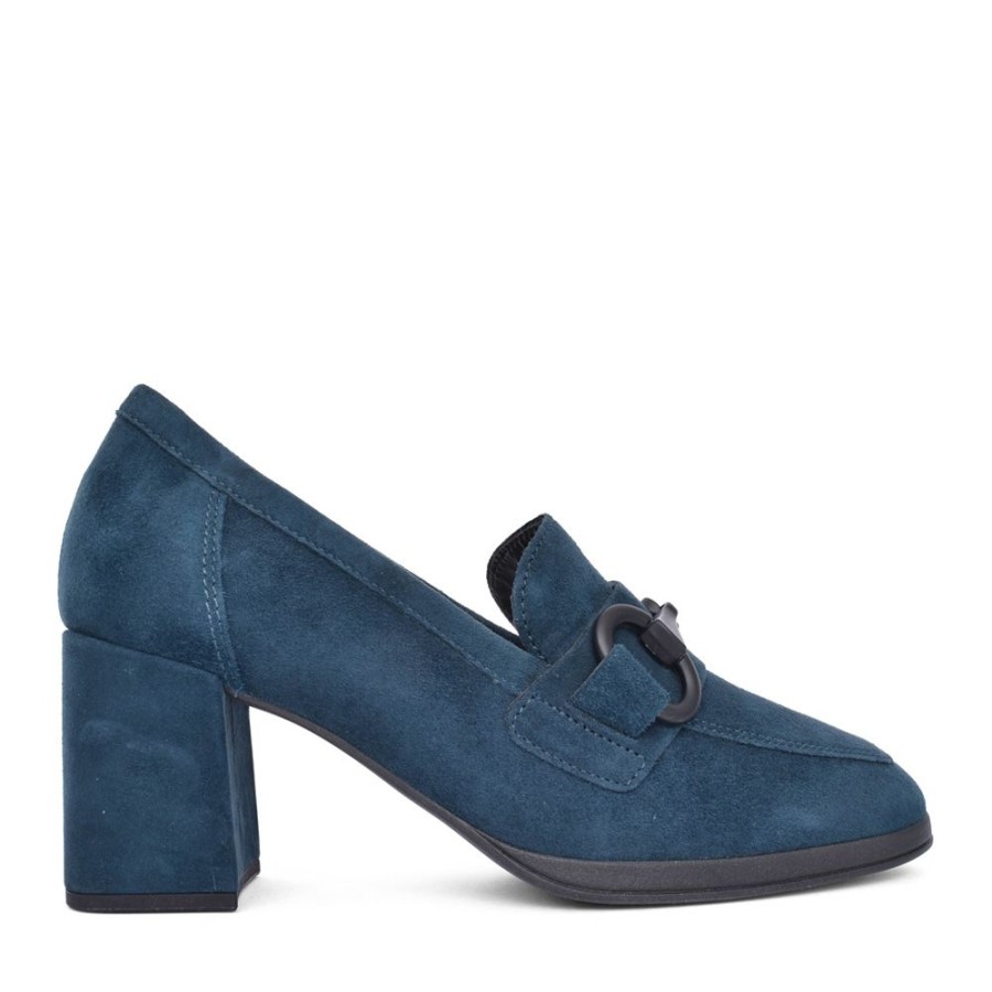 Ladies GABOR | Ladies Poem 35.292 Medium Heel Shoe In Teal