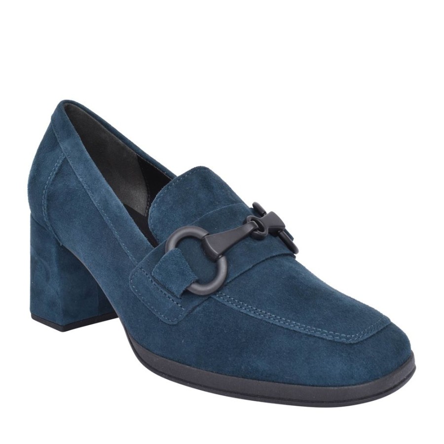 Ladies GABOR | Ladies Poem 35.292 Medium Heel Shoe In Teal