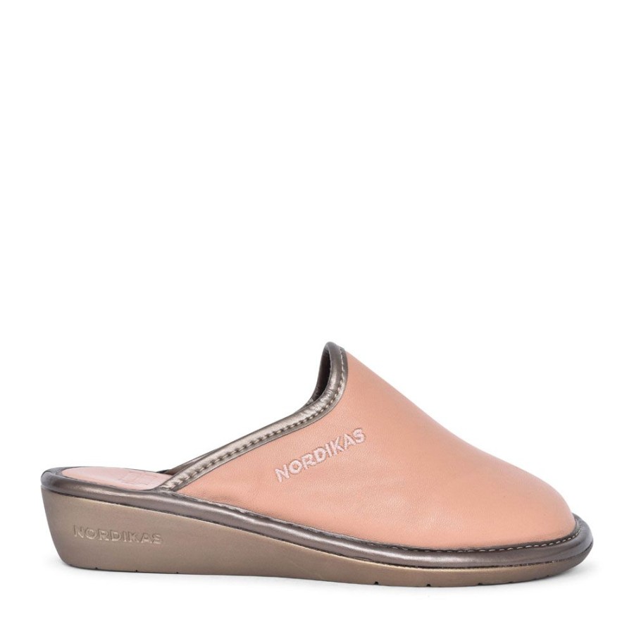 Ladies NORDIKAS | 347/80 Mule Slipper For Ladies In Beige