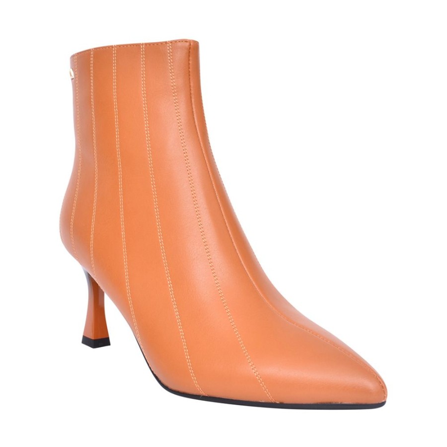 Ladies UNA HEALY | Ladies Belong To You Medium Heel Ankle Boot In Tan