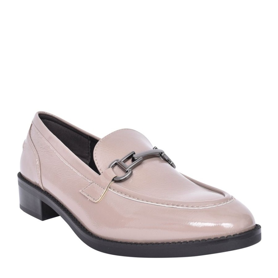 Ladies TAMARIS | Ladies 1-24301 Slip-On Shoe In Taupe Patent