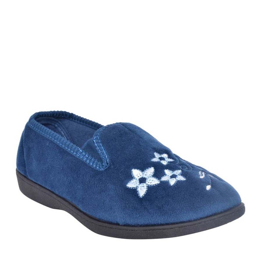 Ladies JO & JOE | Ladies Daphne Full Slipper In Blue