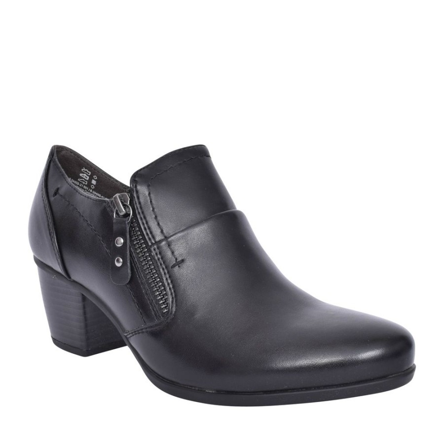 Ladies JANA | Ladies 8-24469 Medium Heel Shoe In Black