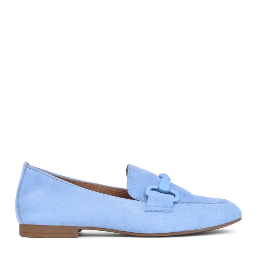 Ladies GABOR | Ladies Jangle 25.211 Loafer In Blue