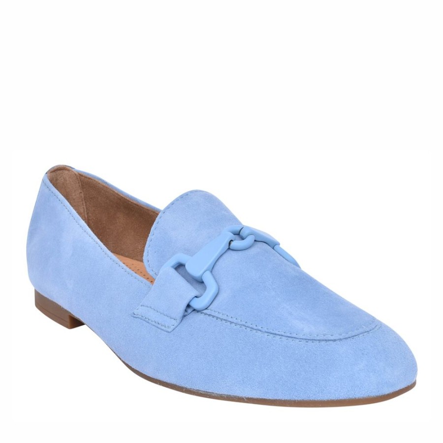 Ladies GABOR | Ladies Jangle 25.211 Loafer In Blue