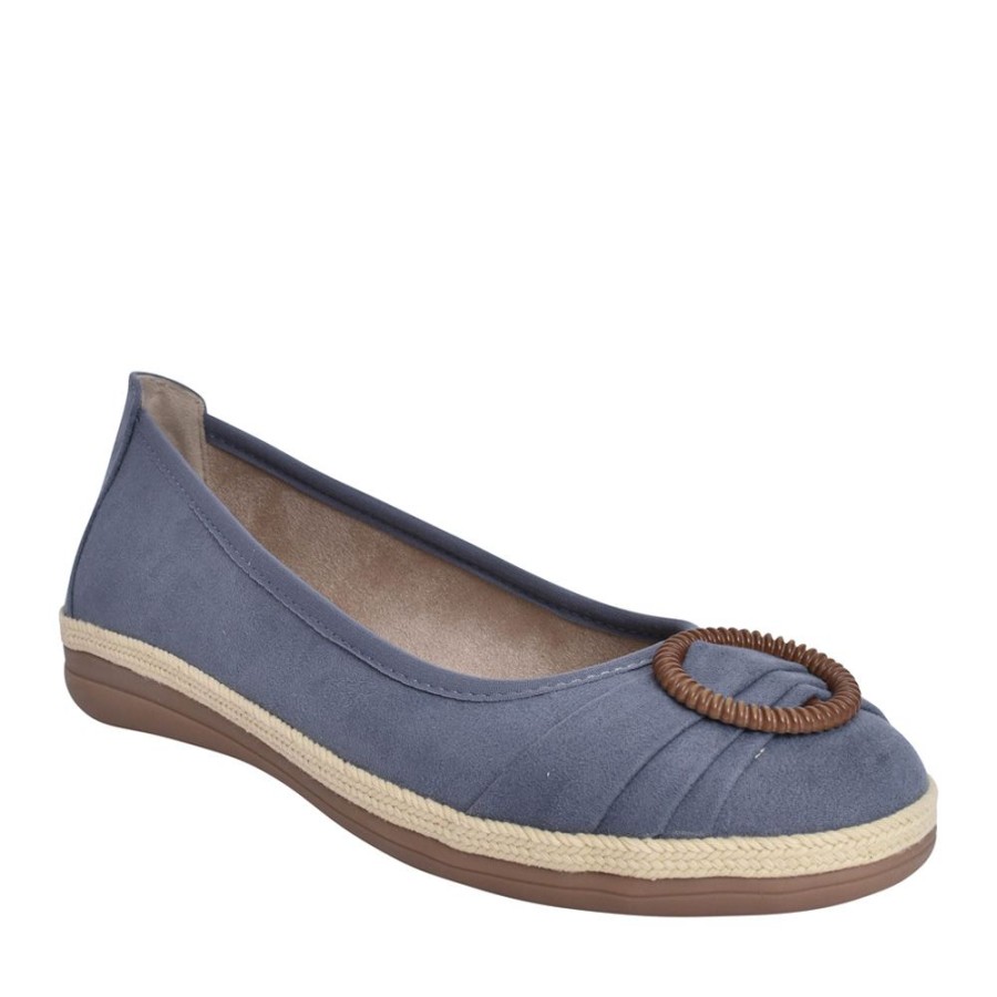 Ladies JANA | Ladies 8-22161 Slip-On Shoe In Denim