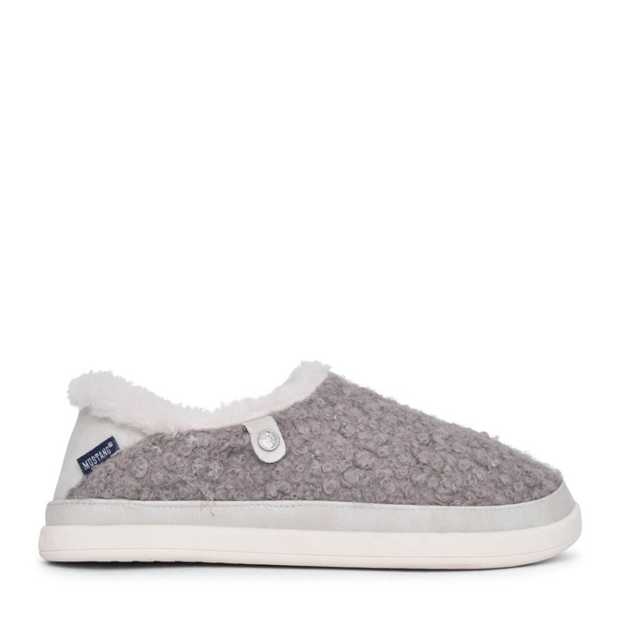 Ladies MUSTANG | Ladies 1440401 Slipper In Grey