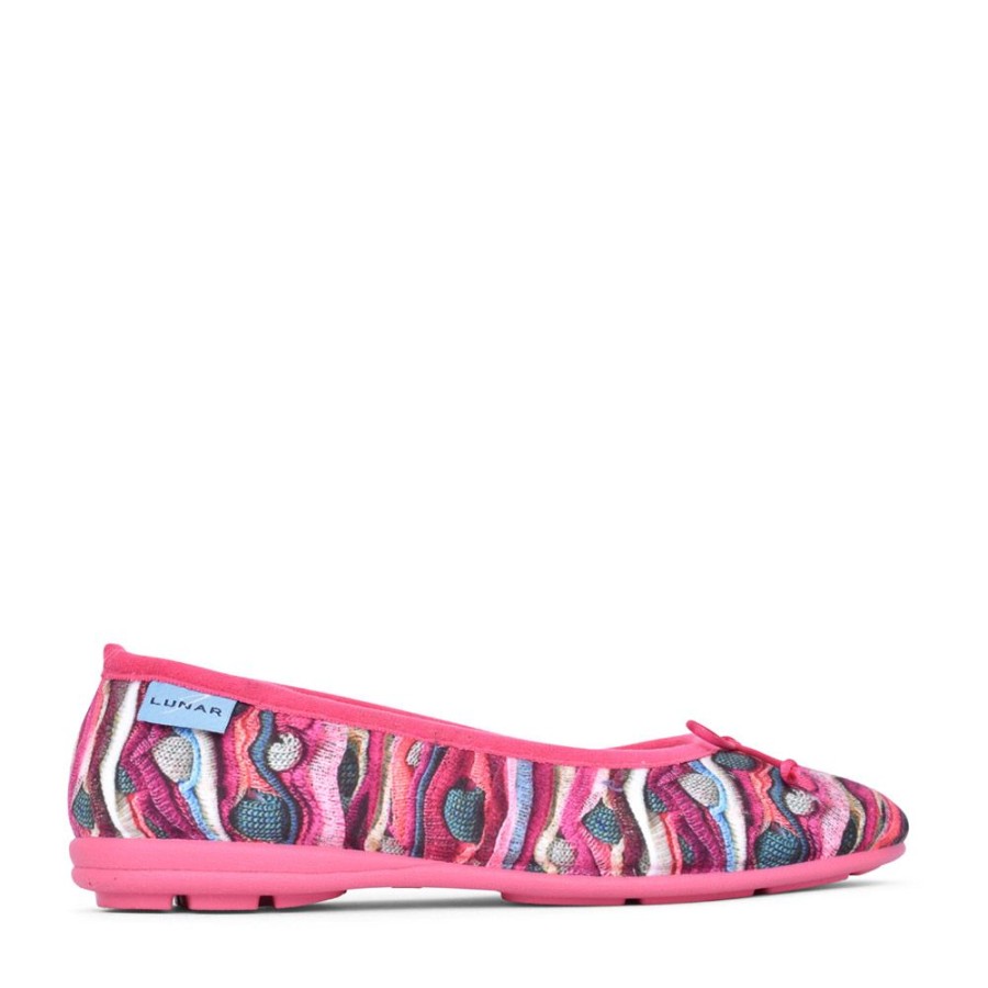 Ladies LUNAR | Ladies Kyra Kla127 Pump Slipper In Pink