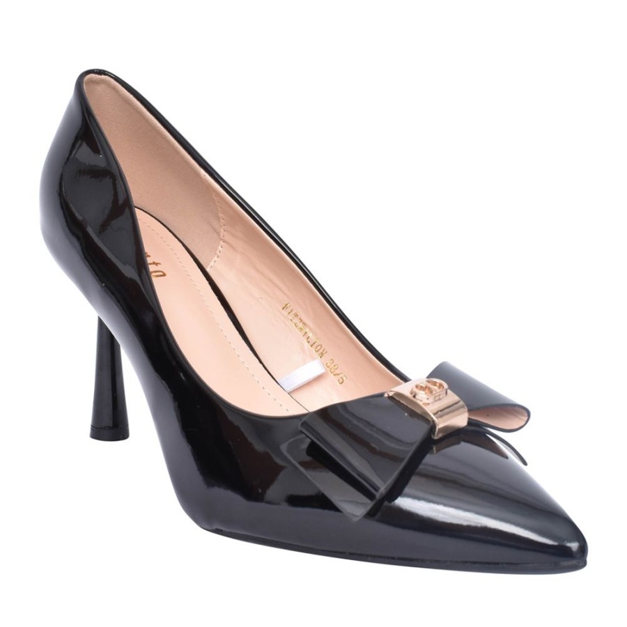Ladies SORENTO | Ladies Fitzwilton Court Shoe In Black