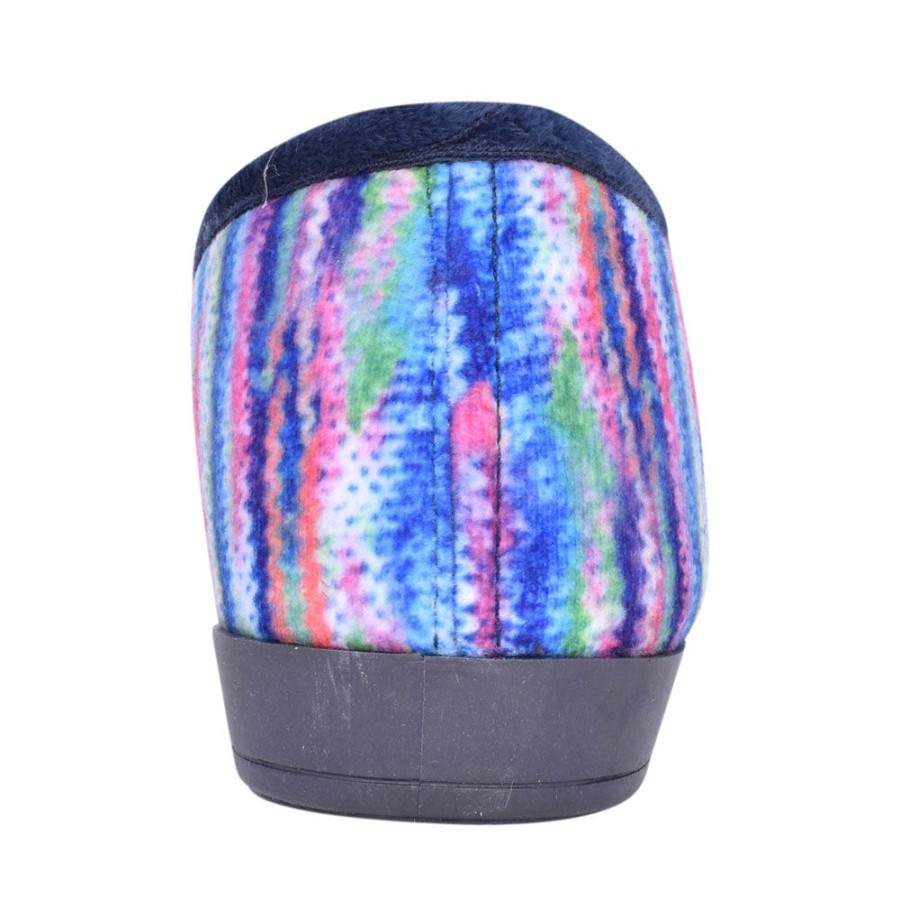 Ladies LUNAR | Ladies Twizzle Ii Klw003 Pump Slipper In Blue