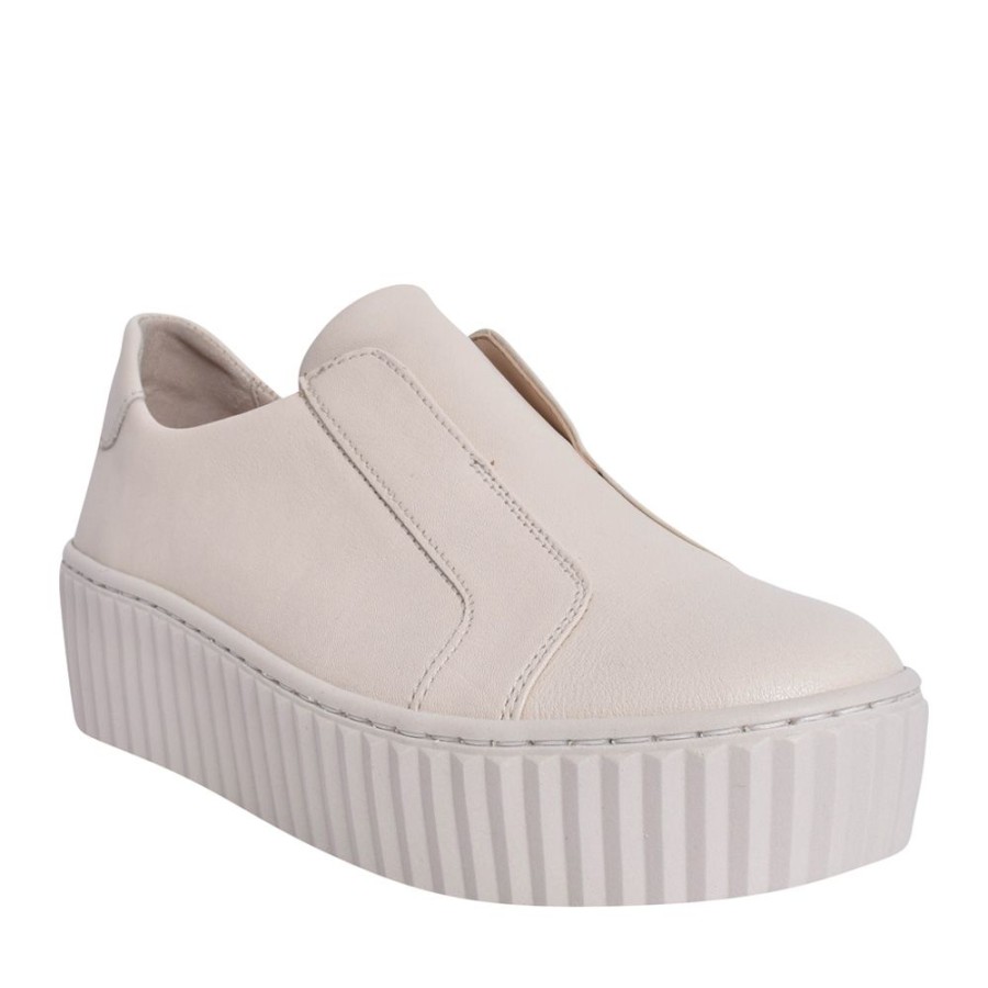 Ladies GABOR | Ladies Debra 23.205 Platform Trainer In Ivory