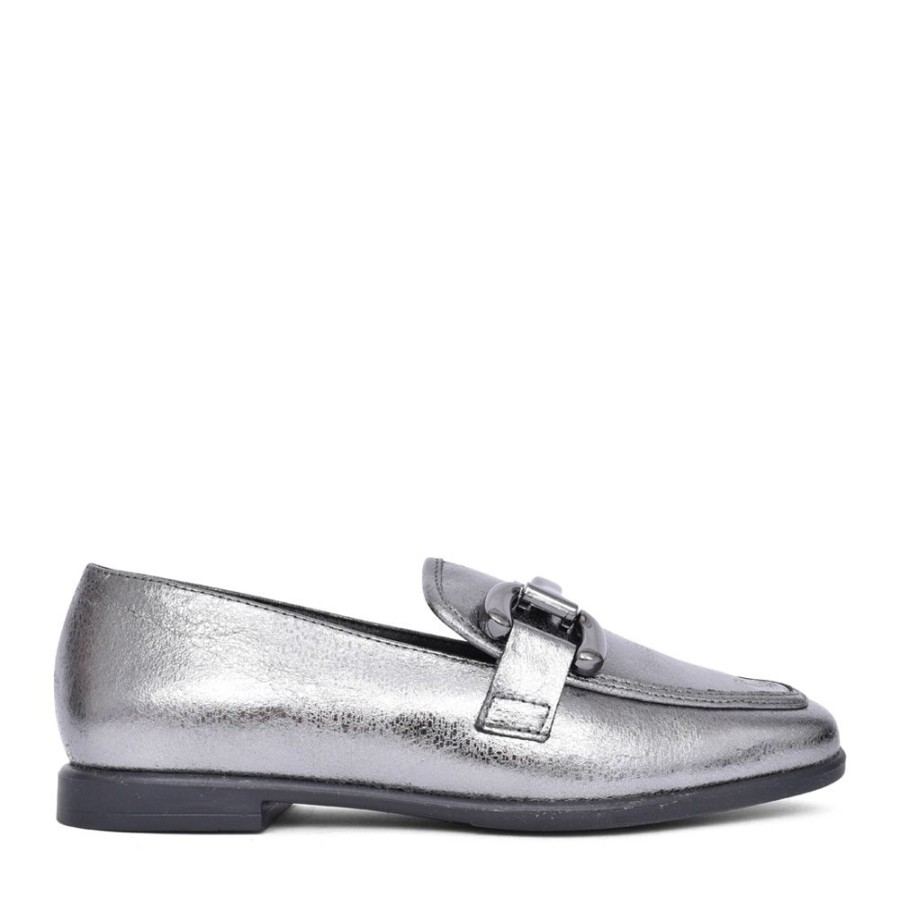 Ladies VIGUERA | Ladies 8015 Loafer In Pewter
