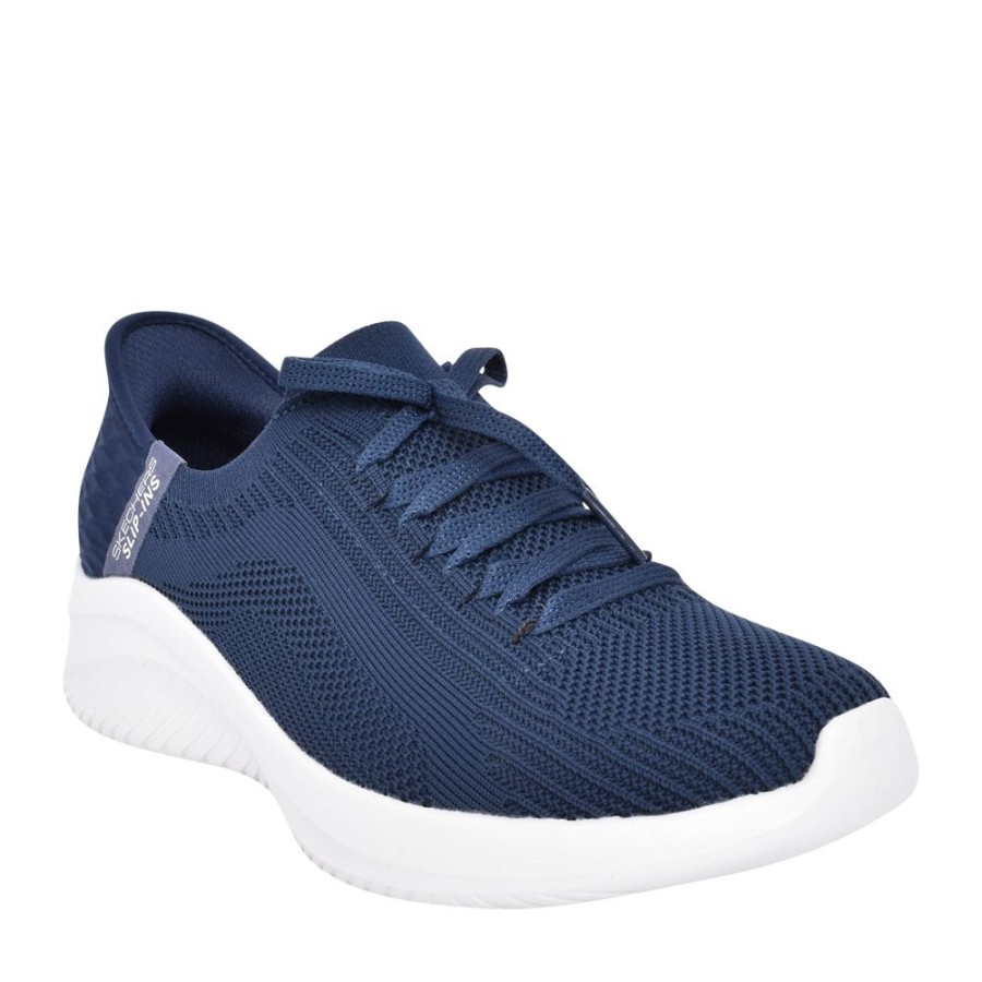 Ladies SKECHERS | Ladies 149710 Ultra Flex 3.0 - Brilliant Path Slip-Ins In Navy