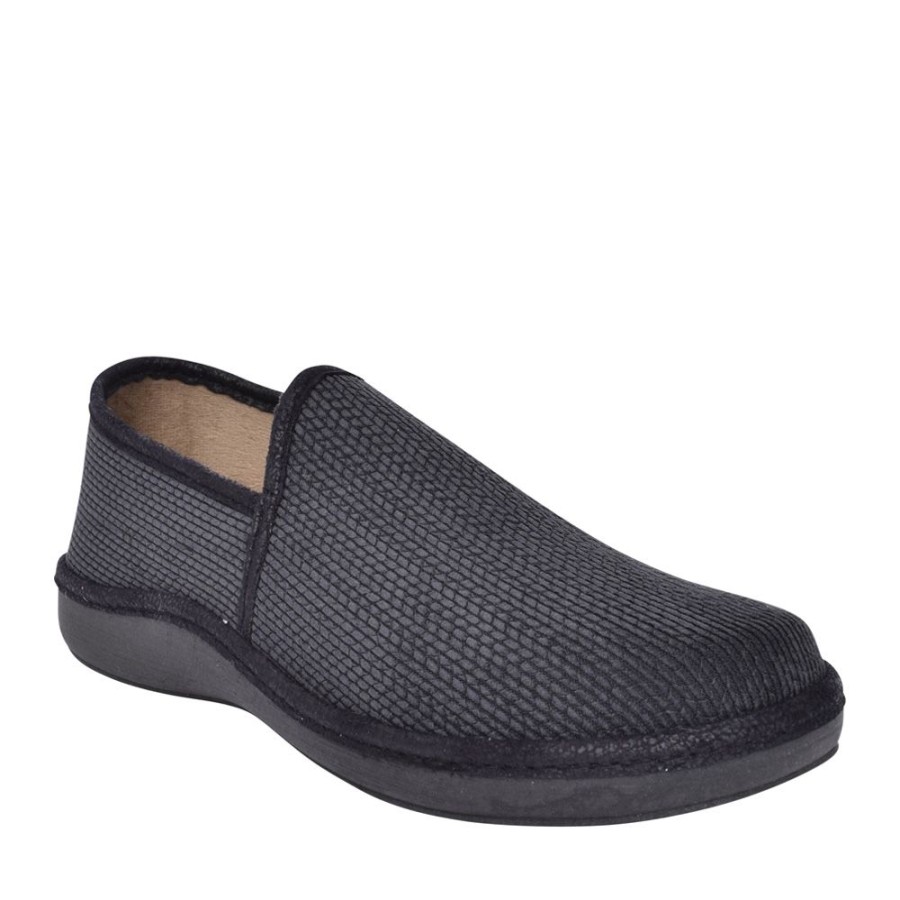 Mens PADDERS | Mens Percy Full Slipper In Black