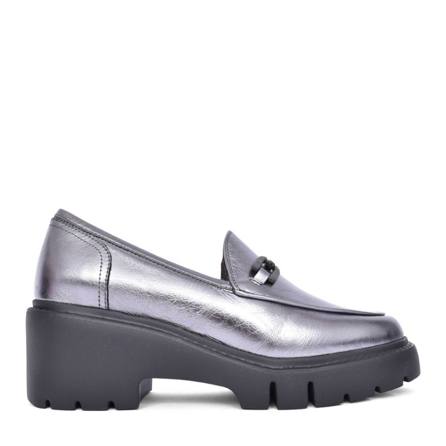 Ladies UNISA | Ladies Jazz Loafer In Silver