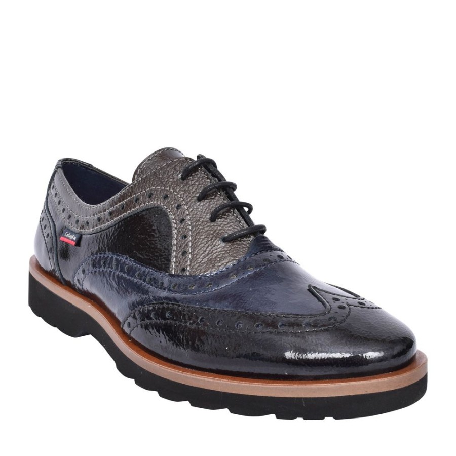 Ladies CALLAGHAN | Ladies 33103 Laced Shoe In Black Multi