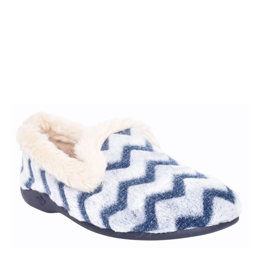 Ladies LUNAR | Ladies Bridget Kla132 Slipper In Blue