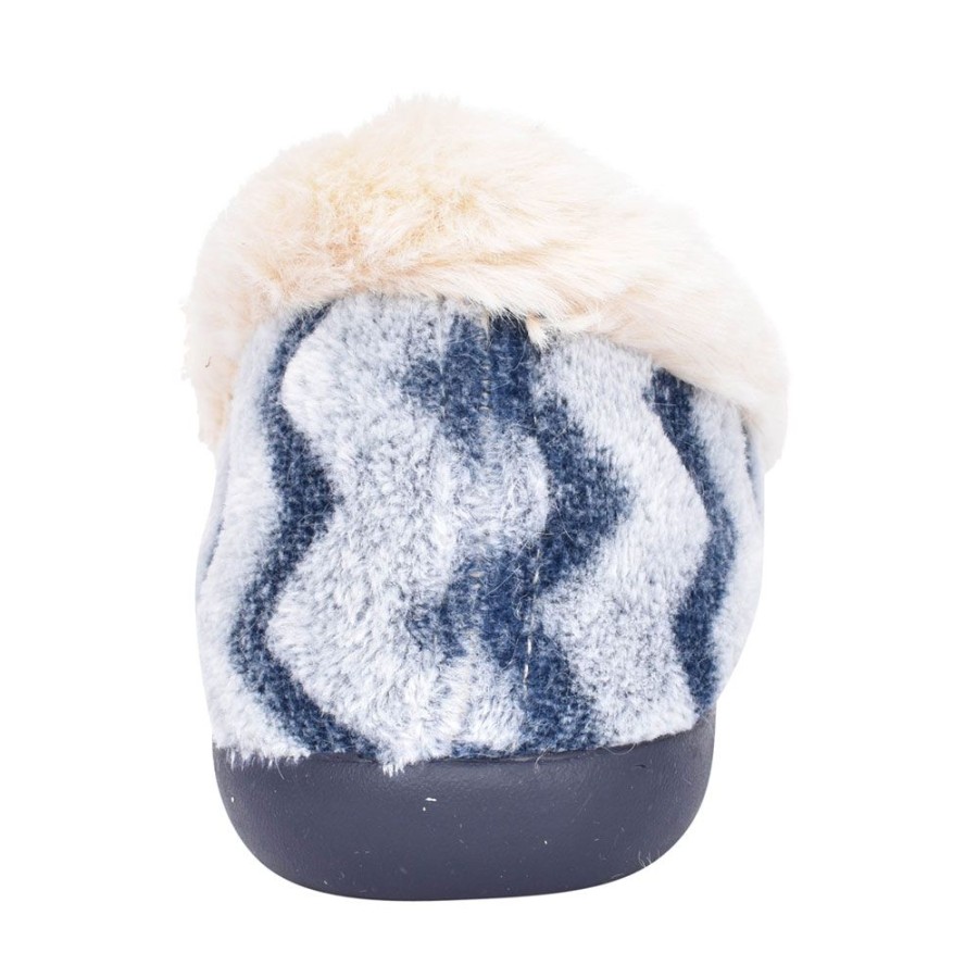 Ladies LUNAR | Ladies Bridget Kla132 Slipper In Blue