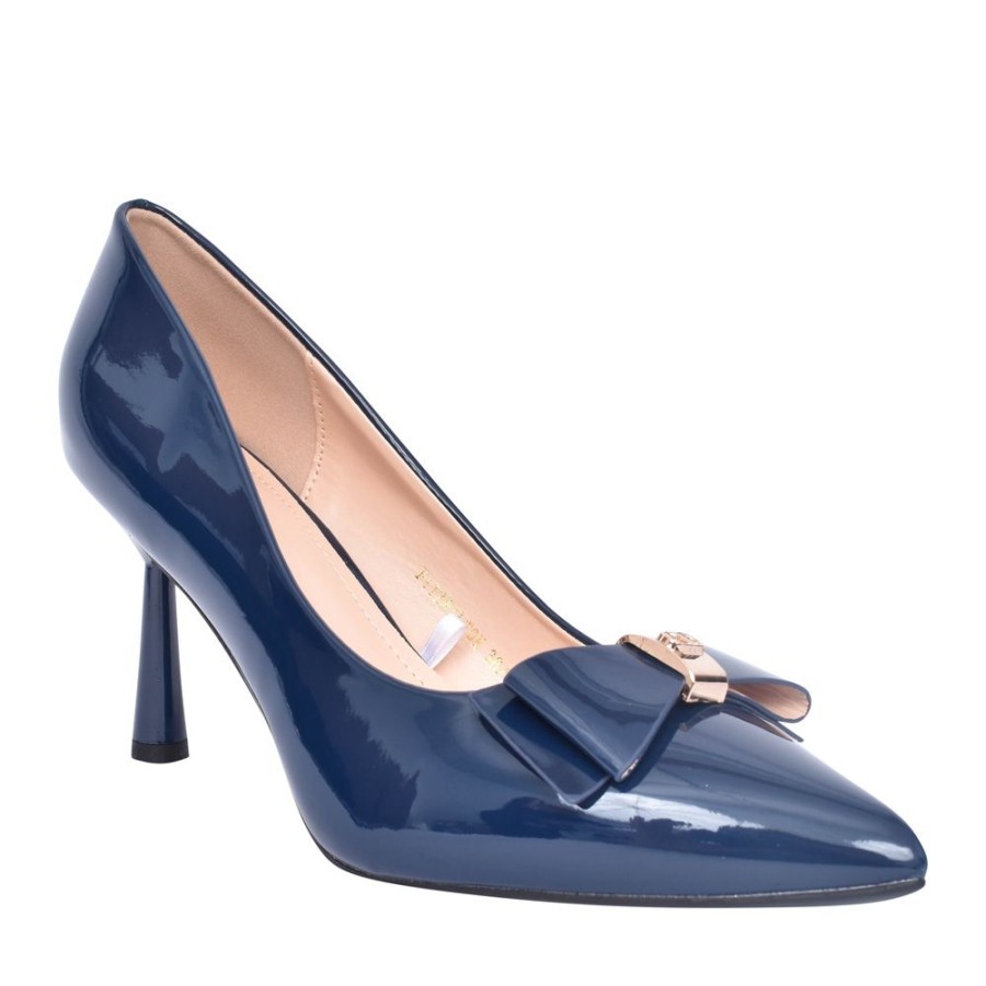 Ladies SORENTO | Ladies Fitzwilton Court Shoe In Navy