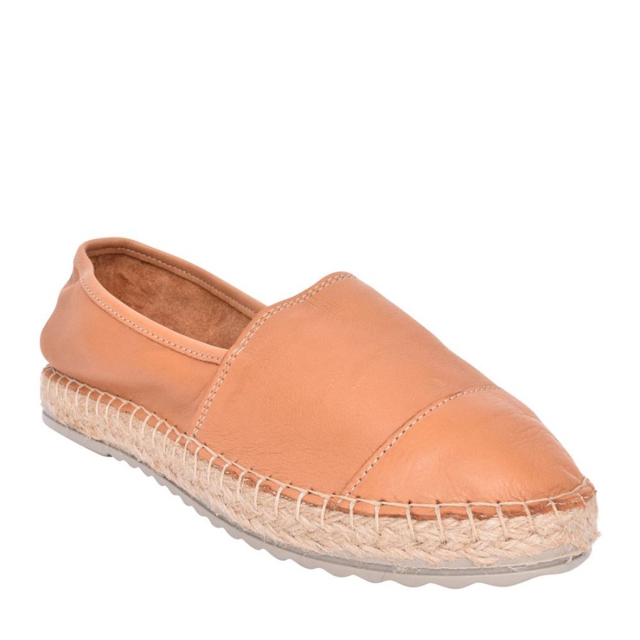 Ladies LAZY DOGZ | Ladies Corfu Fld004 Espadrille In Tan