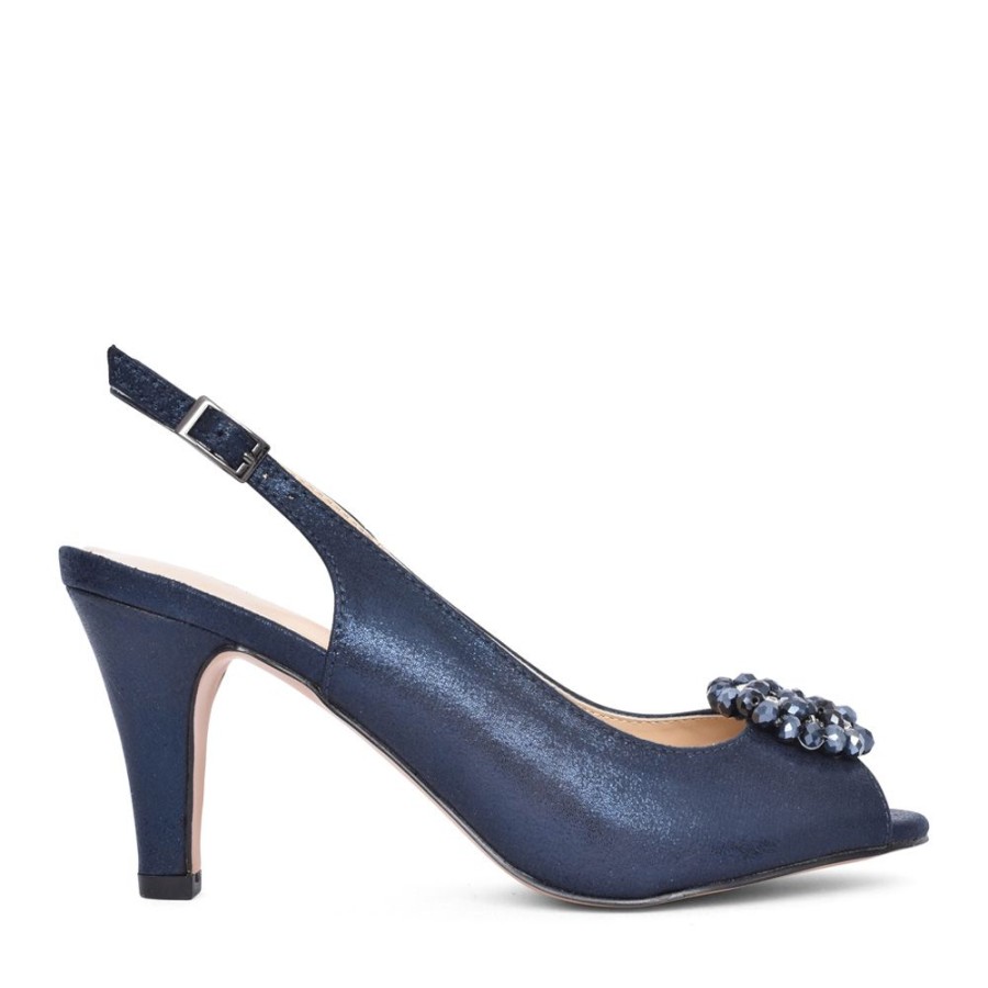 Ladies LOTUS | Ladies Uls042 Elodie Dress Sandal In Navy