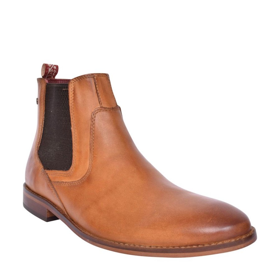 Mens BASE LONDON | Tc07 Scout Chelsea Boot For Men In Tan