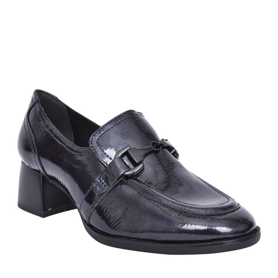 Ladies TAMARIS | Ladies 1-24434 Block Heel Shoe In Navy